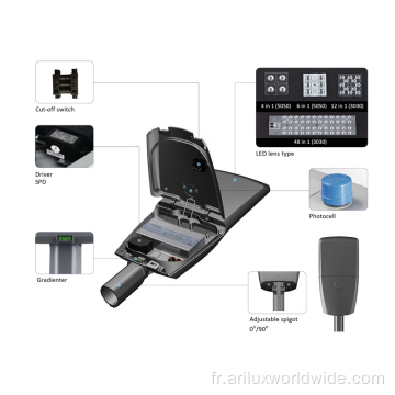 Réverbères extérieurs IP66 240W directs d&#39;usine